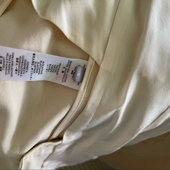 Reed Krakoff Leather Trimmed Piqu Blazer Vest - Picture 9 of 9